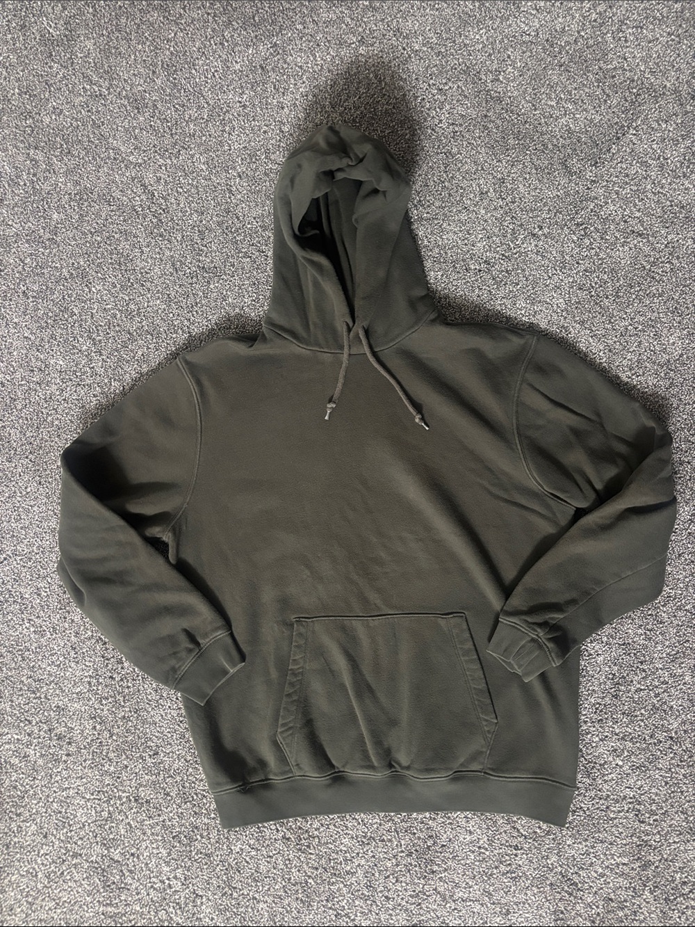 GAP Vintage Soft Men's Olive Hooded Sweatshirt- Size Large